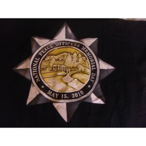 National Peace Officers Memorial Day May 10 2010 Adult L T-shirt